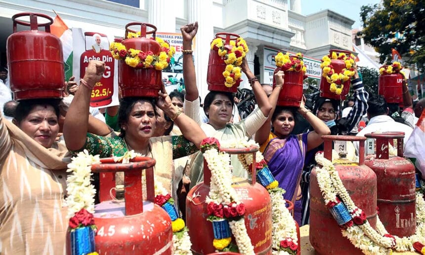 LPG Cylinder price hiked by BJP Modi Government