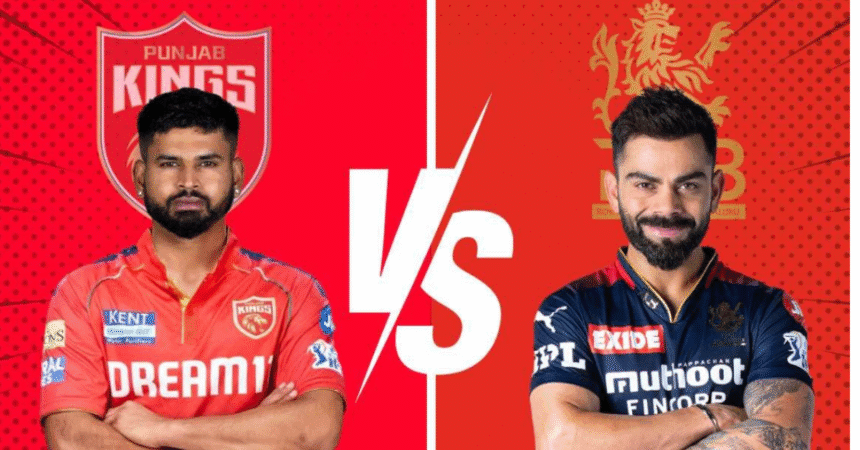 RCB vs PBKS