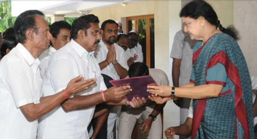 sasikala edappadi palanisamy