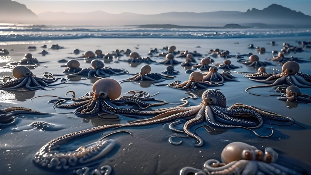 octopuses-England's coastline-increased-climate change-Cephalopoda-world news