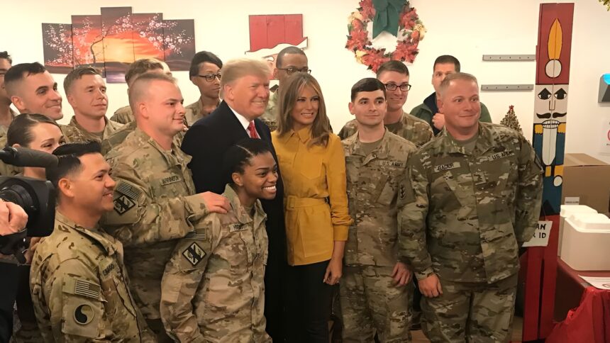 American-soldiers -receive -Christmas-gift-Rs. 1.60 lakh- Trump-announcement