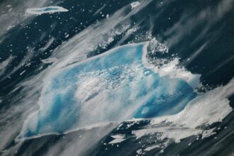 Iceberg-Meltwater-Turns-NASA-released-satellite-photo-science-news