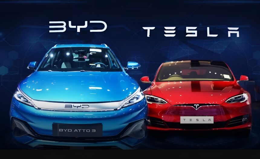 BYD-Tesla-Electric Vehicles-EV Market-China EV Industry-Elon Musk-Global Auto Industry-EV Sales 2025-Automobile News-Future Mobility