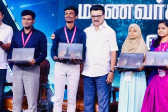 Tamil Nadu- Laptop scheme- College students- Government college- AI laptops- Digital learning- Education initiatives- M.K. Stalin- Higher education- Student empowerment