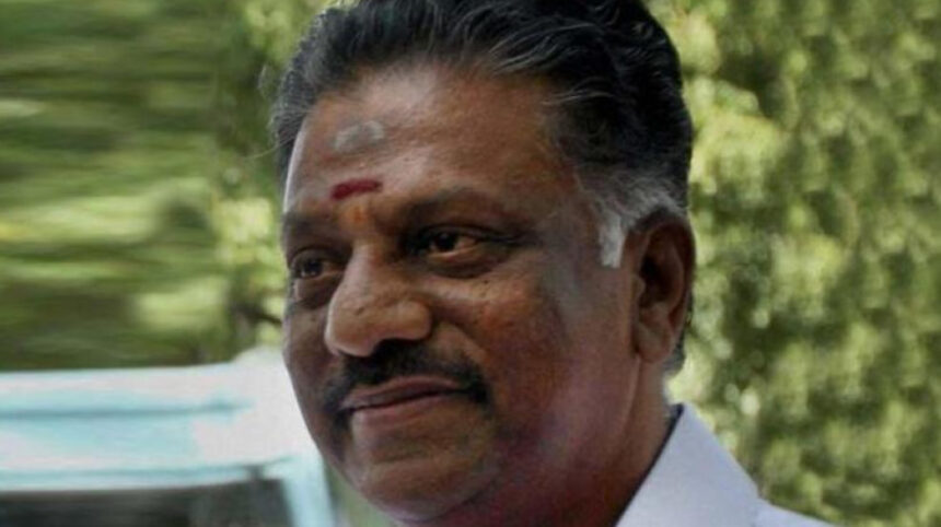 o pannerselvam