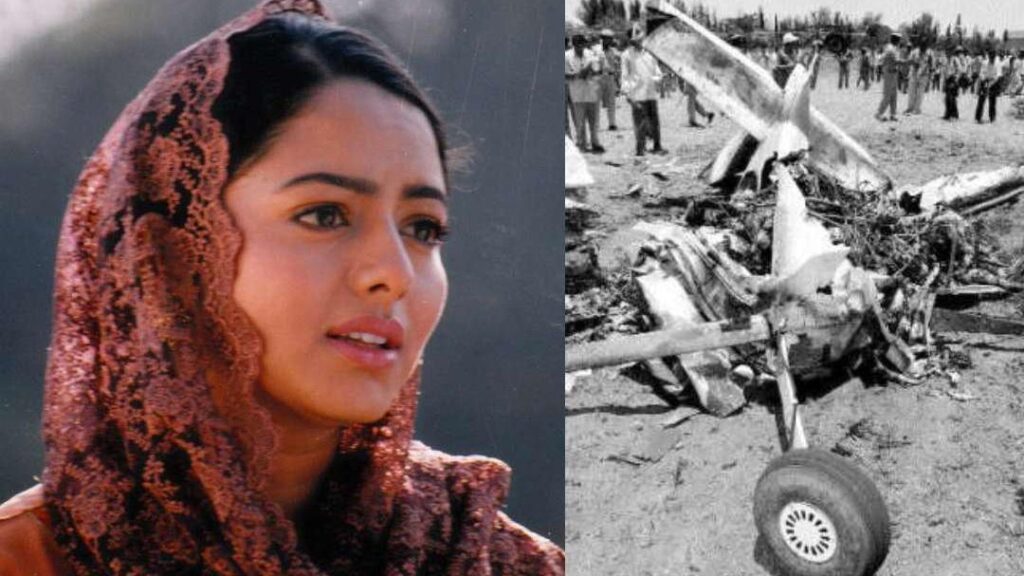 soundarya flight crash