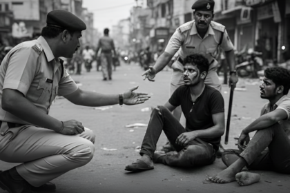 muslim man forced to singh national anthem