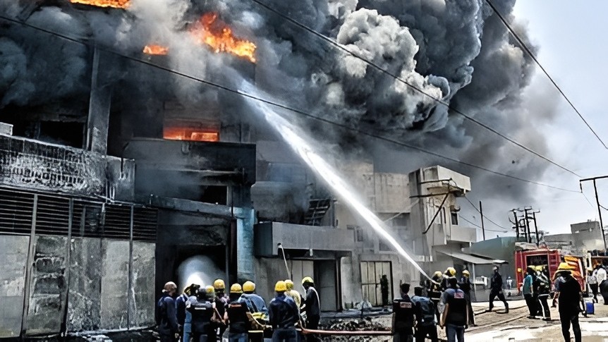 Rajasthan factory fire,Online Tamil News