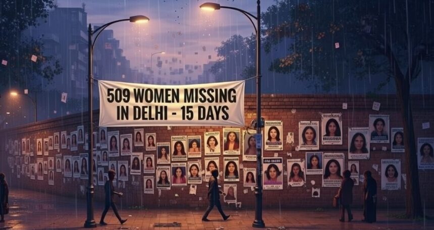 Delhi missing persons 2026-800 people missing in Delhi-Delhi women safety issue-Online Tamil News