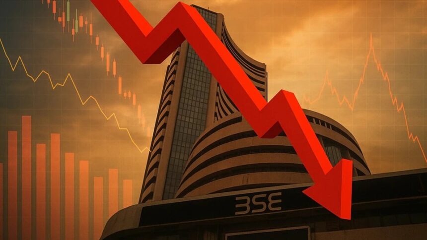 Indian stock market crash