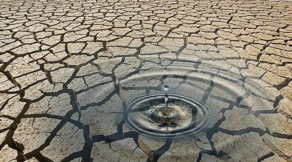 water in desert