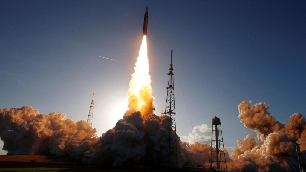 Artemis II : 53 ஆண்டுகளுக்கு பிறகு மீண்டும் நிலவை நோக்கிய மனித பயணம்! 64 ARTHEMIS LAUNCH