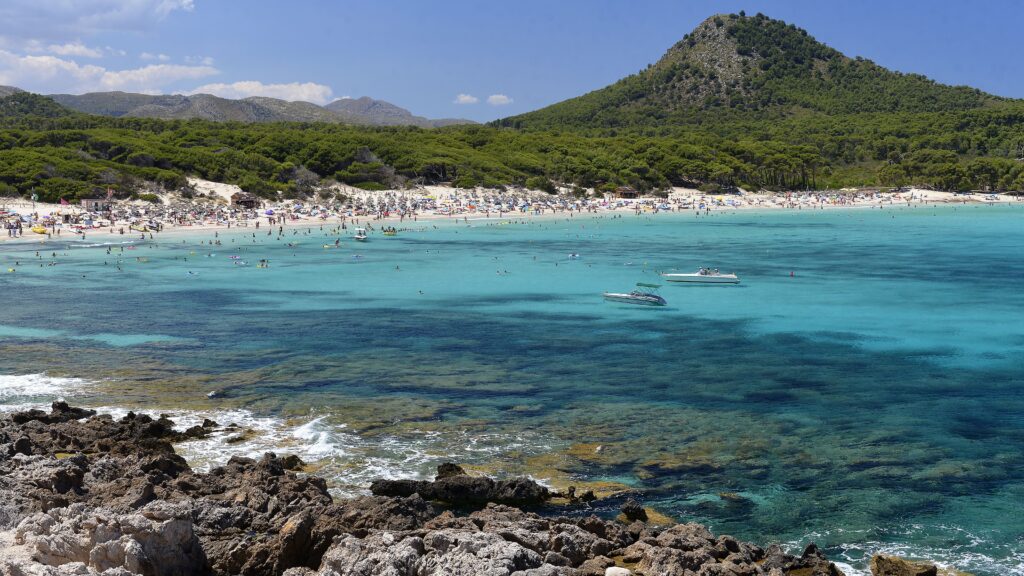 Mediterranean sea shore