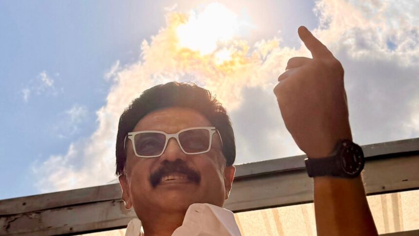 mk stalin vote