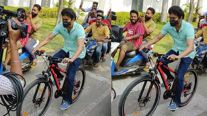 vijay cycle election vote