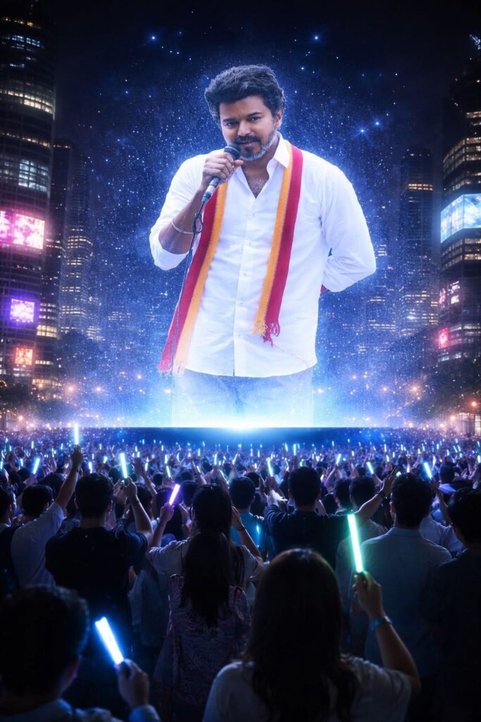 vijay hologram