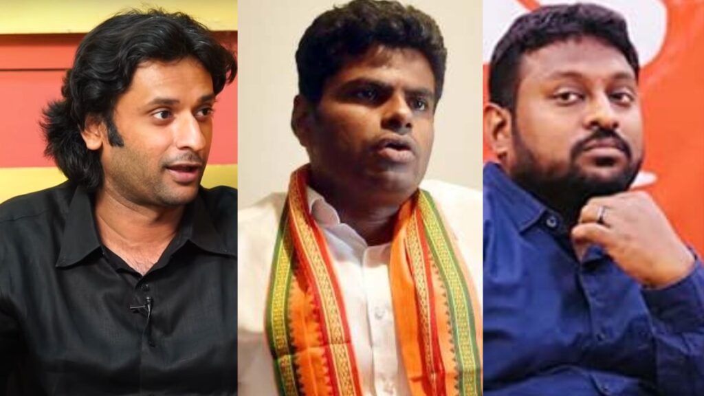 vinoj p selvam annamalai sg surya