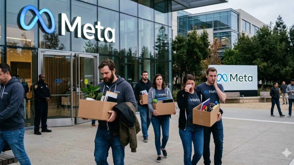 8,000 ஊழியர்களை அதிரடியாக பணிநீக்கம் செய்த மெட்டா நிறுவனம்! 64 Meta layoffs
