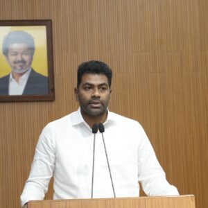 aadhav arjuna speech