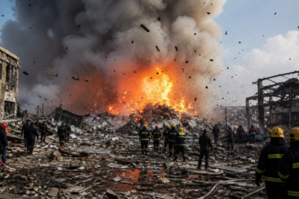 China fireworks explosion,