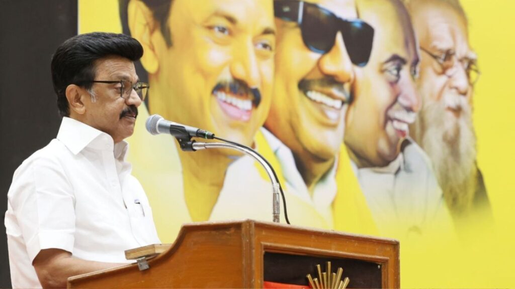 mk stalin speech