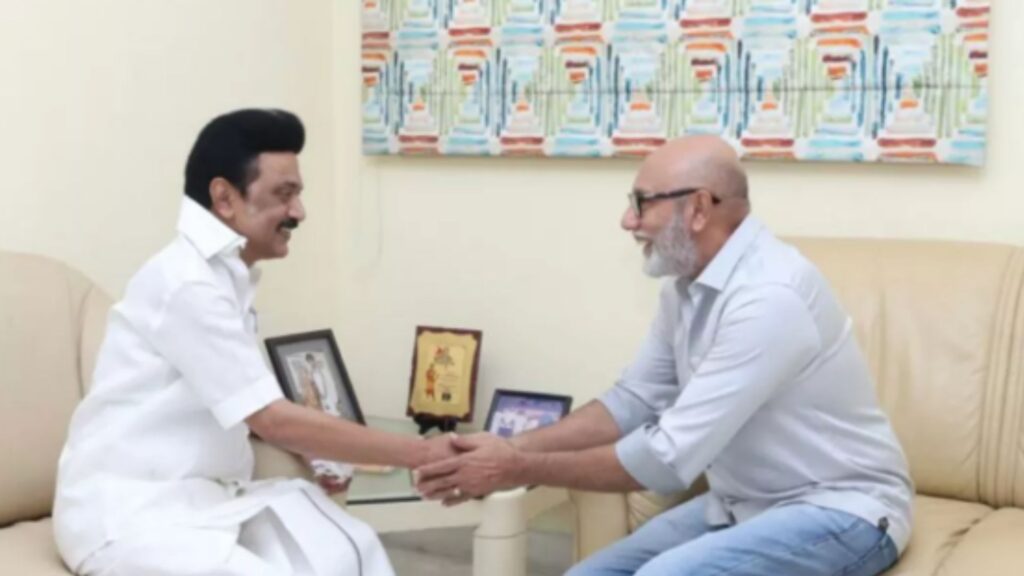 sathyaraj mk stalin