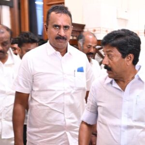 sp velumani cv shanmugam