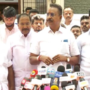 sp velumani interview