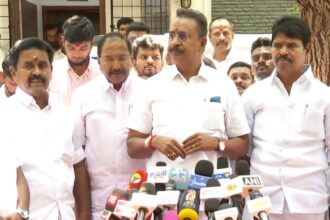 sp velumani interview