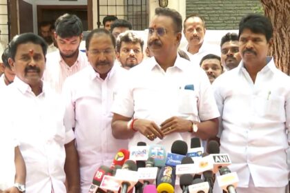 sp velumani interview