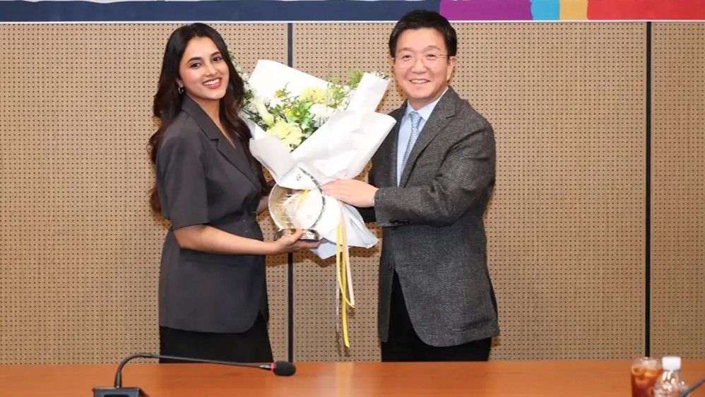 Priyanka Mohan Korea Tourism Ambassador,